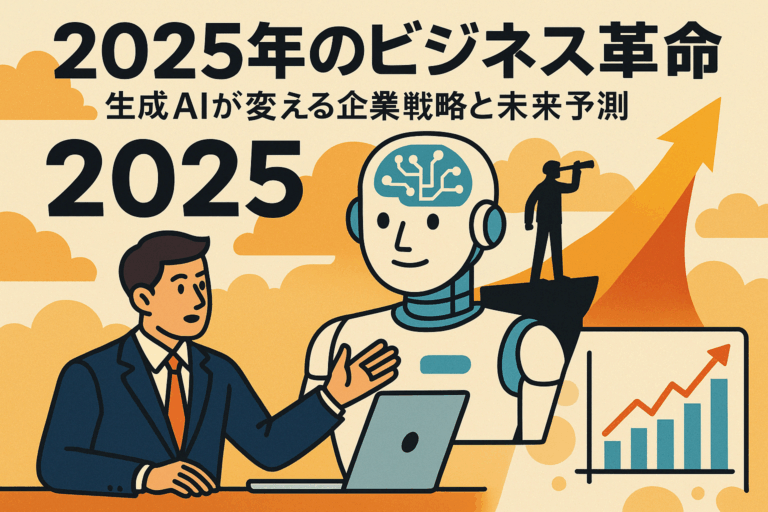 2025年のビジネス革命：生成AIが変える企業戦略と未来予測