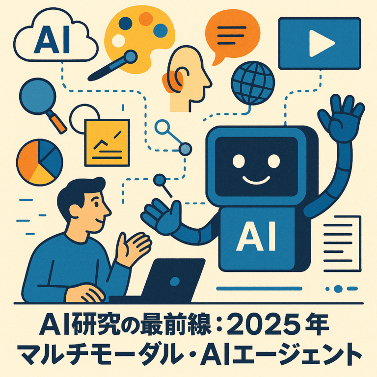 AI研究の最前線：2025年マルチモーダル・AIエージェントの技術革新と産業変革